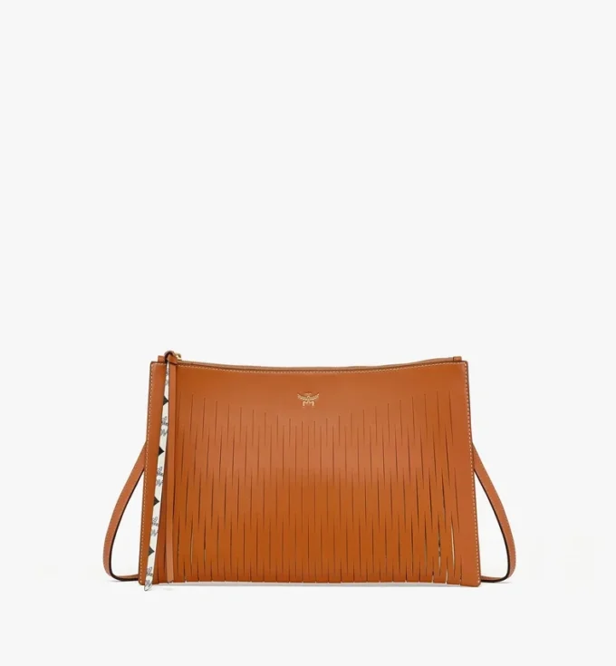 Aren Crossbody en cuir nappa