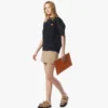 Aren Crossbody en cuir nappa
