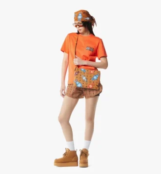 Aren Crossbody Pouch en Visetos Rabot