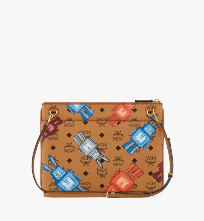 Aren Crossbody Pouch en Visetos Rabot