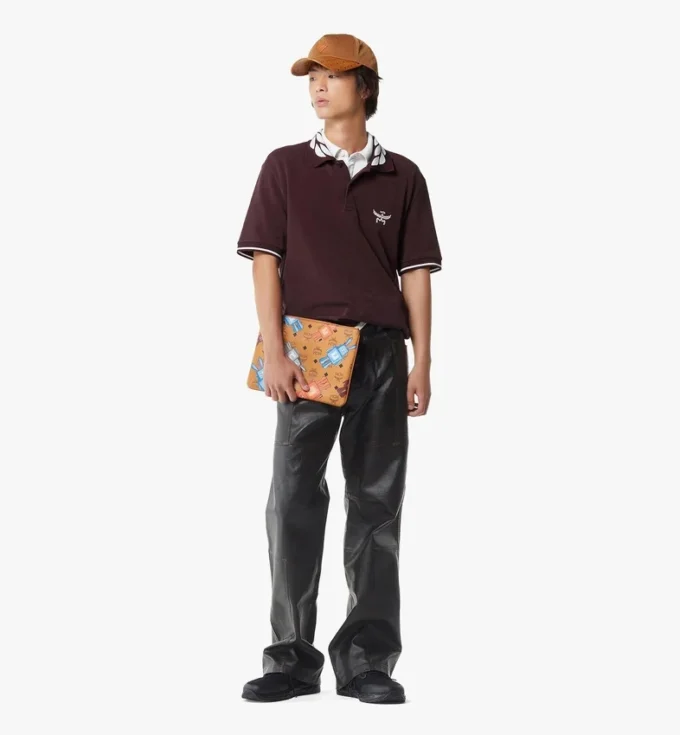 Aren Crossbody Pouch en Visetos Rabot