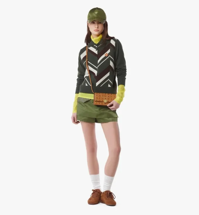 Aren Crossbody Wallet en Visetos