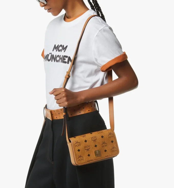 Aren Crossbody Wallet en Visetos