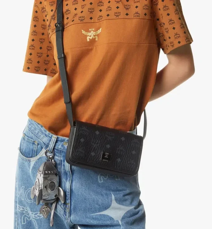Aren Crossbody Wallet en Visetos