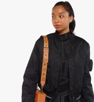 Bandoulière à boucle Aren en Visetos