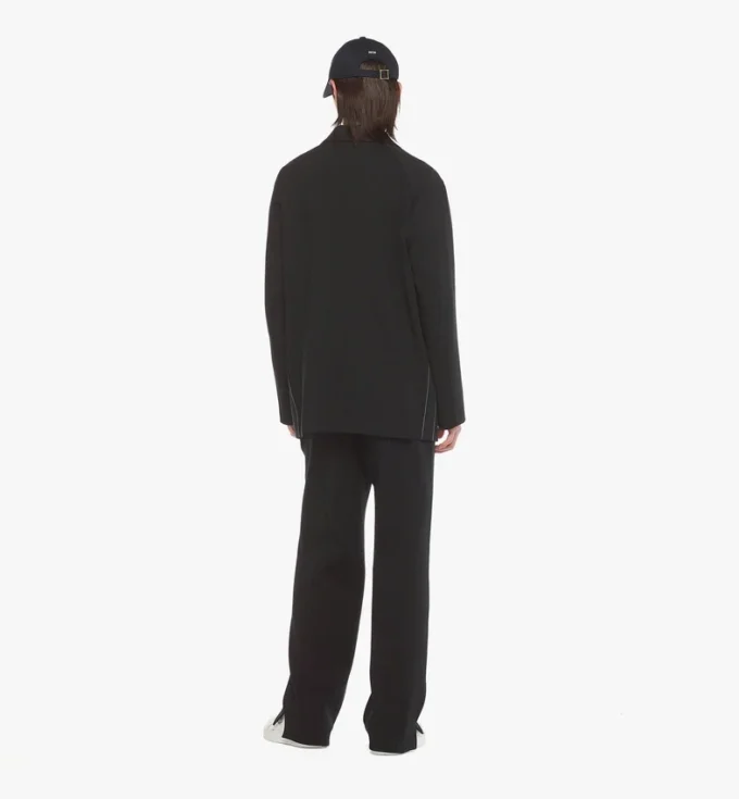 Blazer en Ponte avec écusson logo