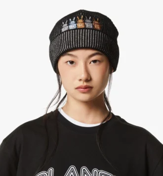 Bonnet Rabot en laine lurex
