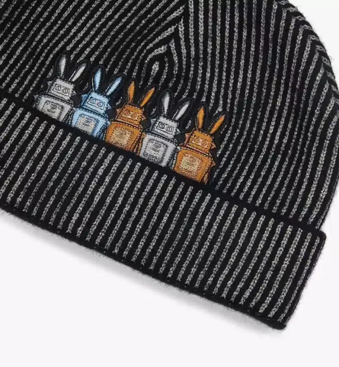 Bonnet Rabot en laine lurex
