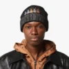 Bonnet Rabot en laine lurex