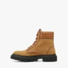 Bottes en nubuck et cuir imprimé Monogram Bottes en nubuck et cuir imprimé Monogram