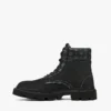 Bottes en nubuck et cuir imprimé Monogram Bottes en nubuck et cuir imprimé Monogram