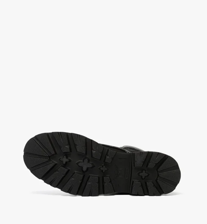 Bottes en nubuck et cuir imprimé Monogram Bottes en nubuck et cuir imprimé Monogram