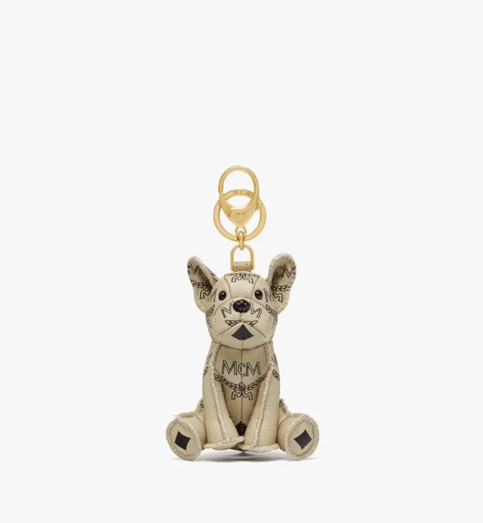 Breloque « French Bulldog » en Visetos