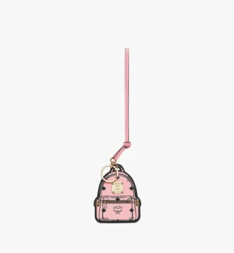 Breloque Stark Backpack 2D en cuir imprimé Monogram