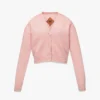 Cardigan court Laurel en laine et cachemire recyclé