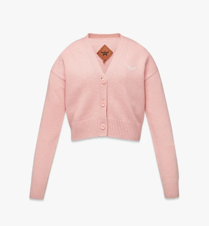 Cardigan court Laurel en laine et cachemire recyclé