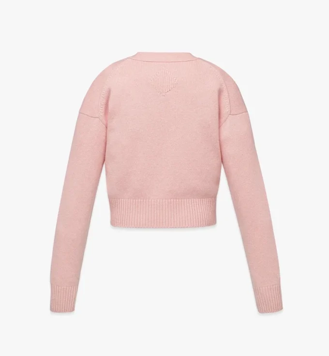 Cardigan court Laurel en laine et cachemire recyclé