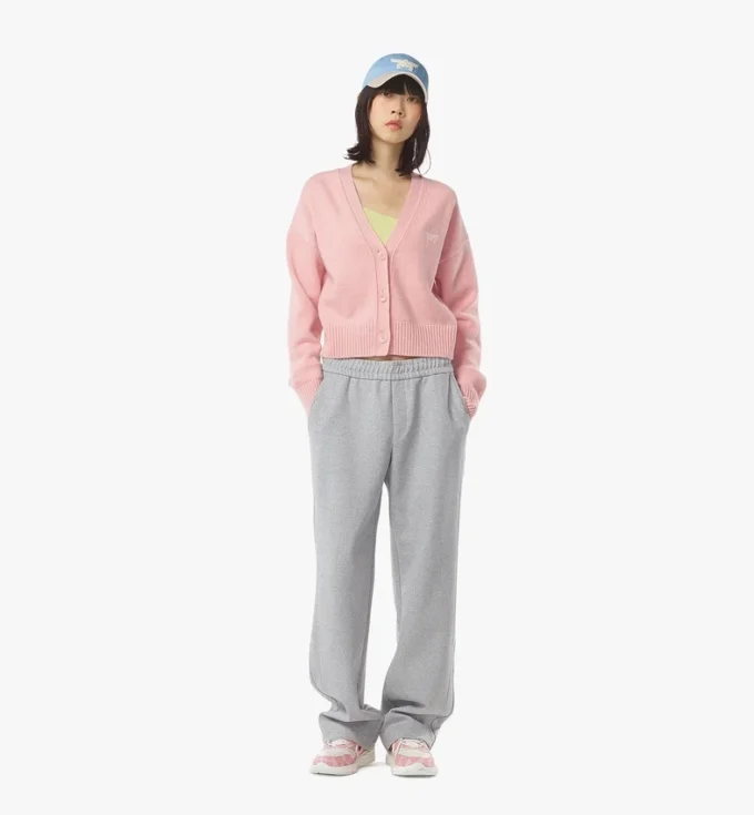 Cardigan court Laurel en laine et cachemire recyclé