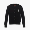 Cardigan en laine à patch Rabot