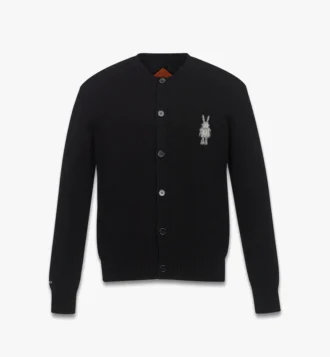 Cardigan en laine à patch Rabot