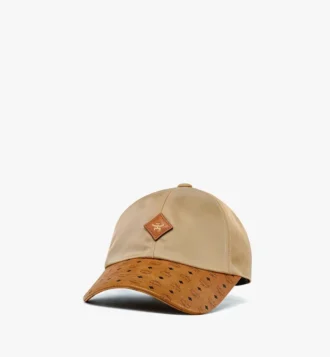 Casquette classique en Econyl® et cuir Casquette classique en Econyl® et cuir