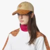Casquette classique en Econyl® et cuir Casquette classique en Econyl® et cuir