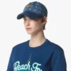 Casquette classique en jacquard denim Monogram Casquette classique en jacquard denim Monogram