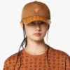 Casquette Diamond en coton et cuir imprimé Monogram Casquette Diamond en coton et cuir imprimé Monogram