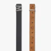Ceinture Claus Fluted M 1,5″ en cuir grainé Ceinture Claus Fluted M 1,5″ en cuir grainé