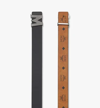 Ceinture Claus Fluted M 1,5&Prime; en cuir grainé