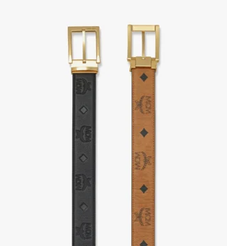 Ceinture réversible Aren de 3,3 cm en cuir Monogram gaufré