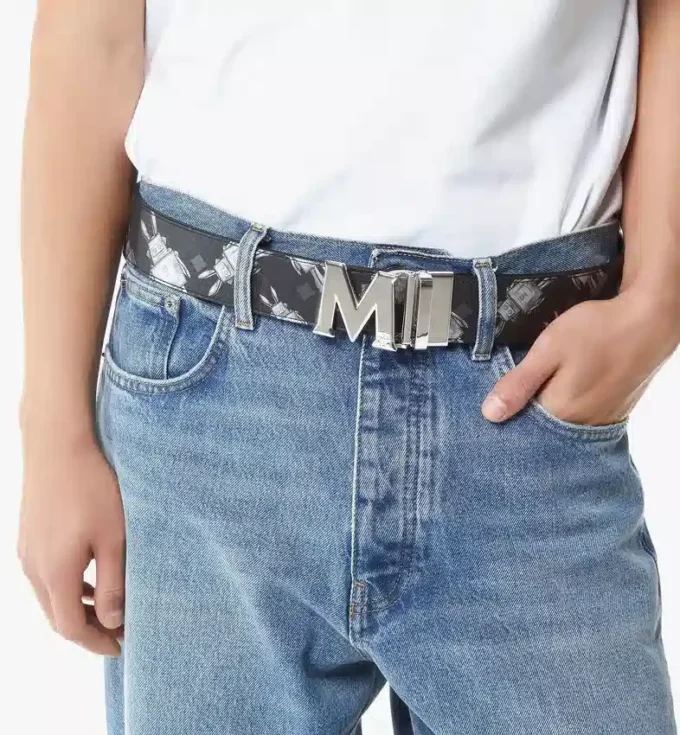 Ceinture réversible Claus M 4,4 cm en Visetos Rabot Ceinture réversible Claus M 4,4 cm en Visetos Rabot
