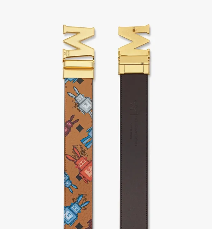 Ceinture réversible Claus M 4,4 cm en Visetos Rabot Ceinture réversible Claus M 4,4 cm en Visetos Rabot
