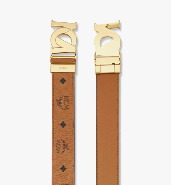Ceinture réversible M-Art 1,5″ en Visetos Ceinture réversible M-Art 1,5″ en Visetos