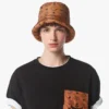 Chapeau de paille rembourré en Econyl® imprimé Monogram Chapeau de paille rembourré en Econyl® imprimé Monogram