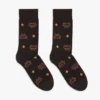 Chaussettes en maille monogrammées