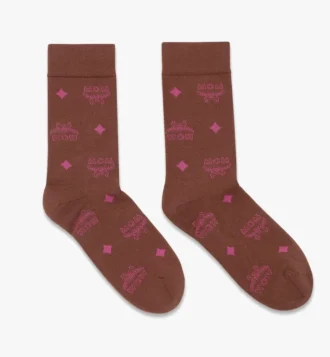 Chaussettes en maille monogrammées
