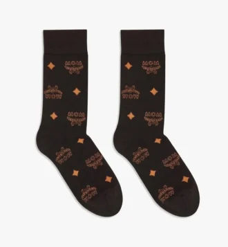 Chaussettes en maille monogrammées