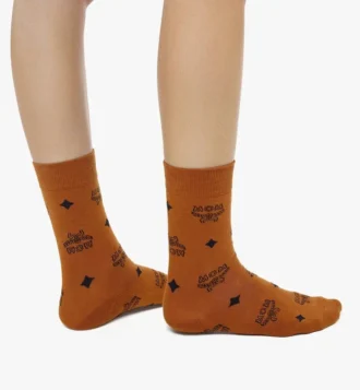 Chaussettes en maille monogrammées