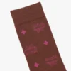 Chaussettes en maille monogrammées