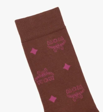 Chaussettes en maille monogrammées