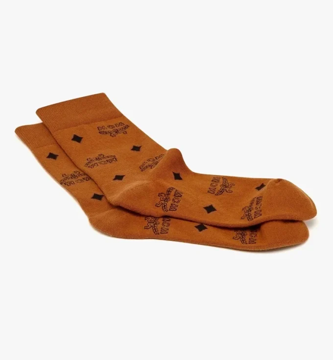 Chaussettes en maille monogrammées