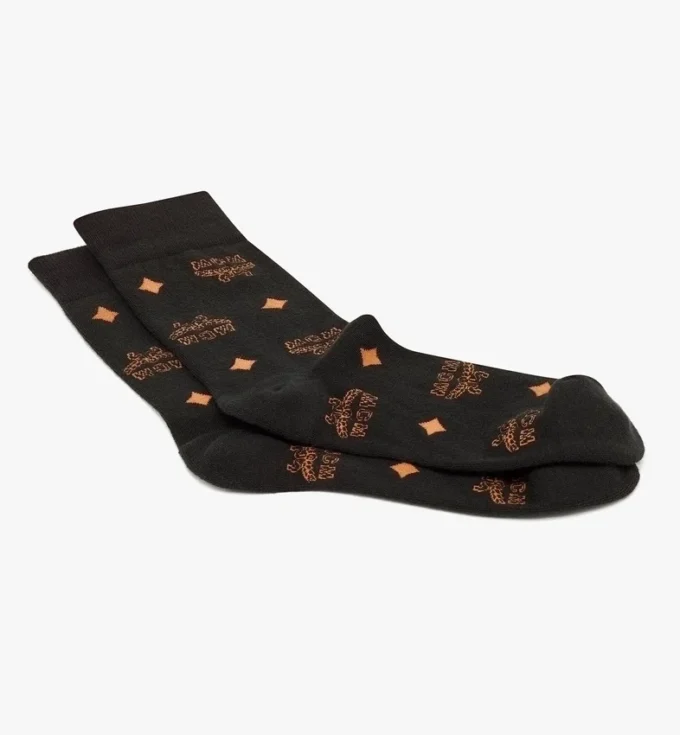 Chaussettes en maille monogrammées