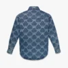 Chemise en denim à monogramme Lauretos