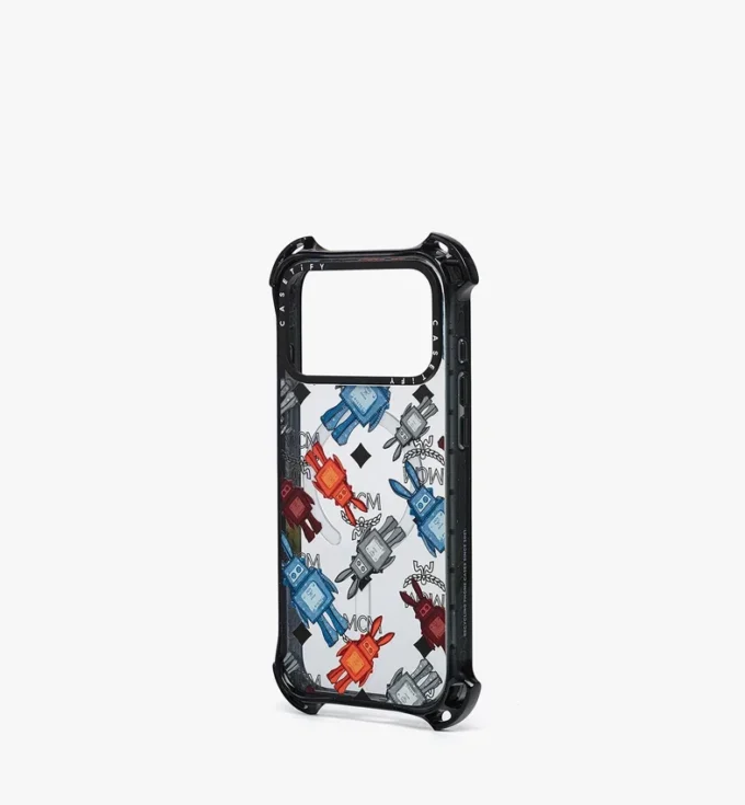 Coque iPhone 17 Pro Max MCM X Casetify Rabot Monogram Bounce Coque iPhone 17 Pro Max MCM X Casetify Rabot Monogram Bounce