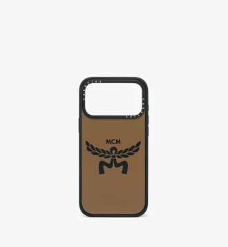 Coque pour iPhone 17 Pro Max MCM X Casetify Logo Impact