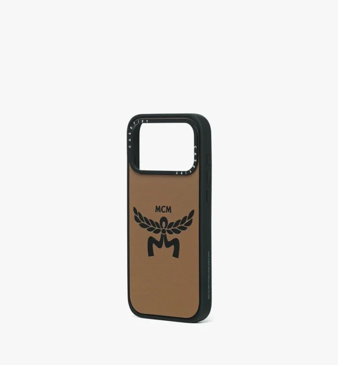 Coque pour iPhone 17 Pro Max MCM X Casetify Logo Impact Coque pour iPhone 17 Pro Max MCM X Casetify Logo Impact