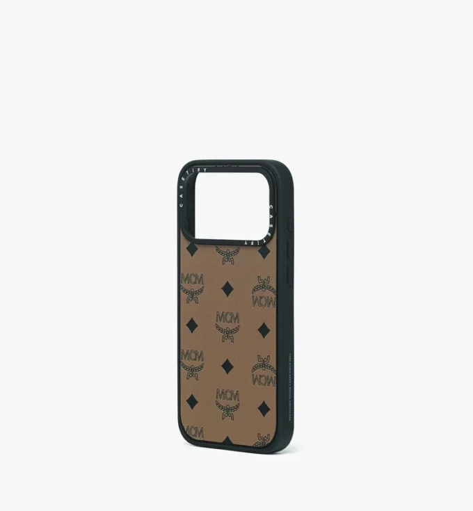 Coque pour iPhone 17 Pro Max MCM X Casetify Monogram Impact Coque pour iPhone 17 Pro Max MCM X Casetify Monogram Impact