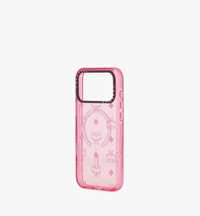 Coque pour iPhone 17 Pro Max MCM X Casetify Monogram Impact