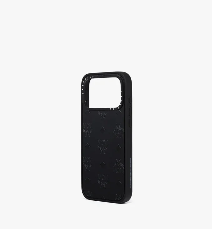 Coque pour iPhone 17 Pro Max MCM X Casetify Monogram Impact Coque pour iPhone 17 Pro Max MCM X Casetify Monogram Impact